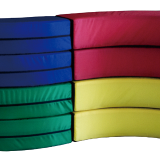 Curve balance beam set of 8 (1)